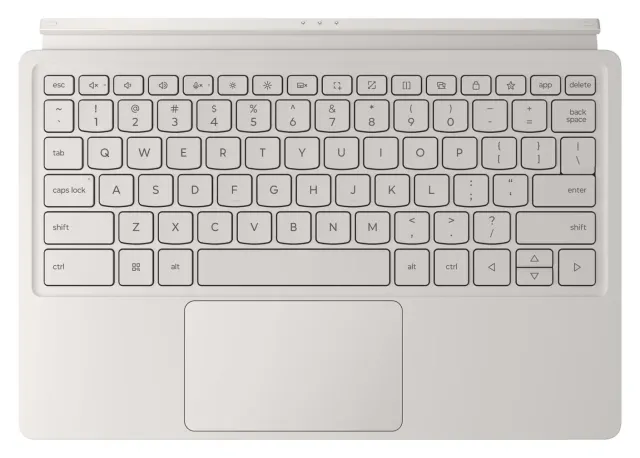 Lenovo Yoga Tab Plus 12,7" con teclado — 256 GB, Seashell, vista 6