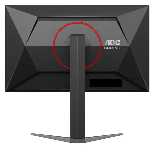 AOC 24G4 24", vista 6