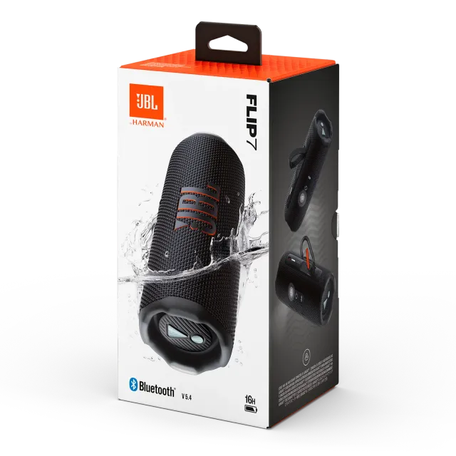 JBL Flip 7 Black, vista 6