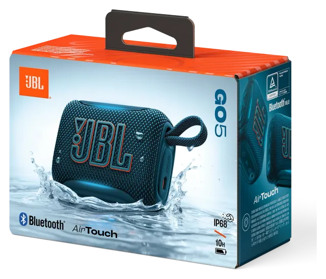 JBL Go 5 Blue, vista 6