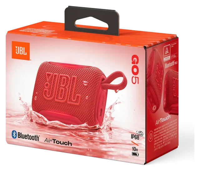 JBL Go 5 Red, vista 6