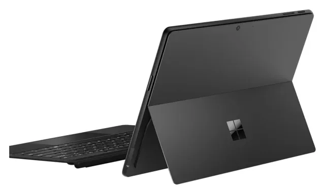 Microsoft Surface Pro 13" con teclado — Black, vista 6