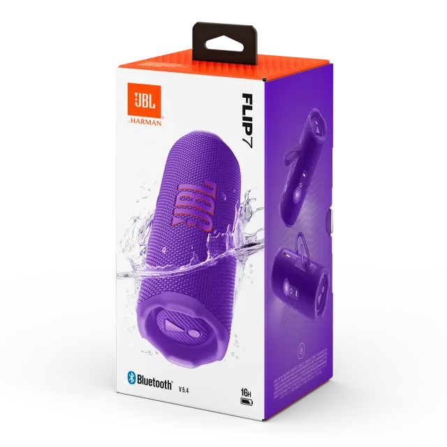 JBL Flip 7 Purple, vista 6