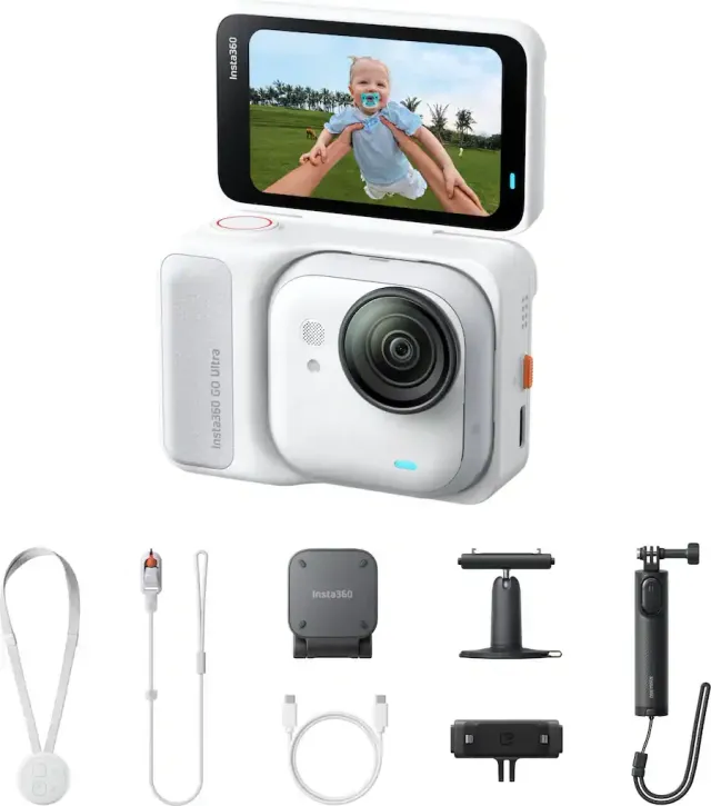 Insta360 GO Ultra Creator Bundle Blanco, vista 6