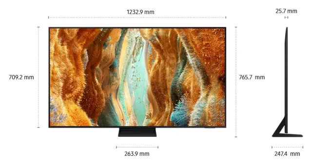 Samsung Neo QLED QN70F 55" 4K 144 Hz, vista 6