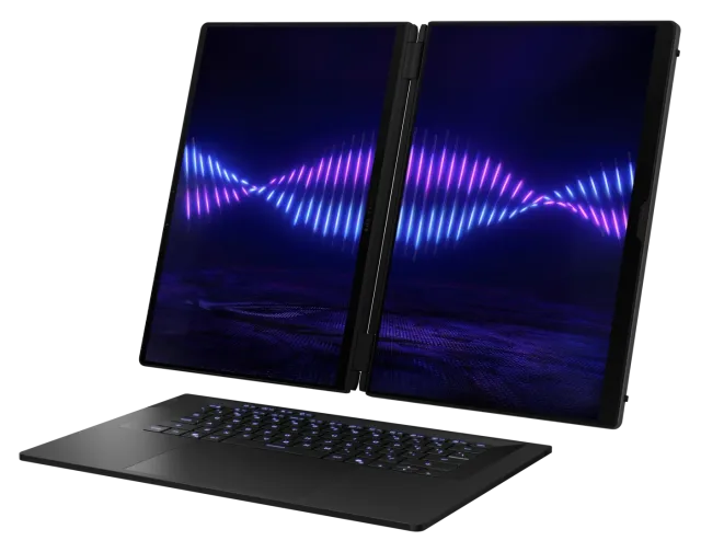 ASUS ROG Zephyrus Duo — doble OLED de 16", RTX 5090, vista 6