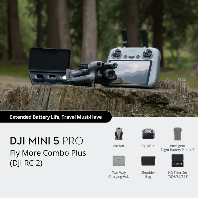 DJI Mini 5 Pro Fly More Combo Plus, vista 6