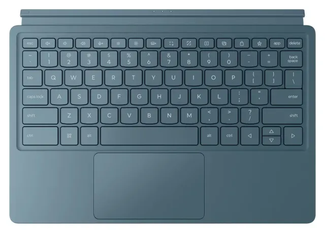 Lenovo Yoga Tab Plus 12,7" con teclado — 256 GB, Tidal Teal, vista 6