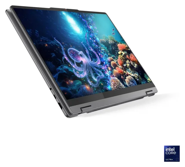 Lenovo Yoga 7i 2 en 1 16" — Ultra 7 256V, 16 GB, vista 7