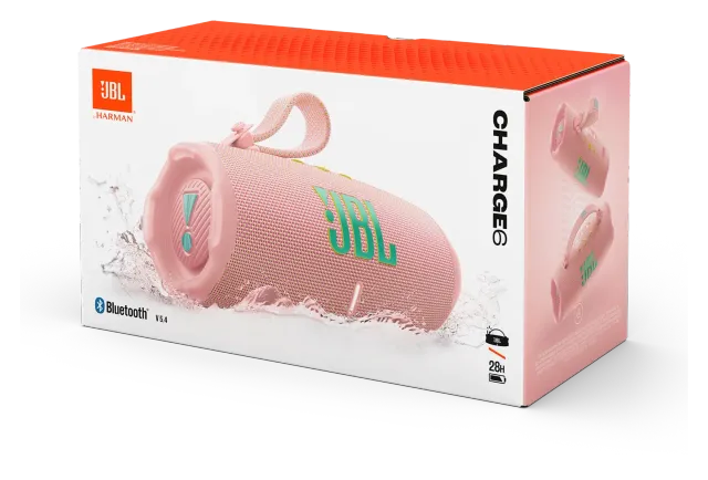 JBL Charge 6 Pink, vista 7