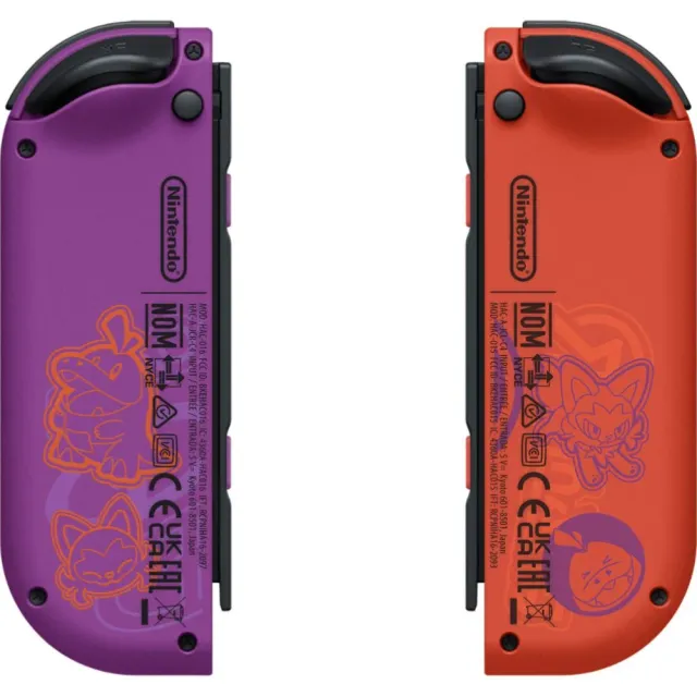 Nintendo Switch OLED 64 GB edición Pokémon Escarlata y Púrpura (HEG-S-KEAAA), vista 7