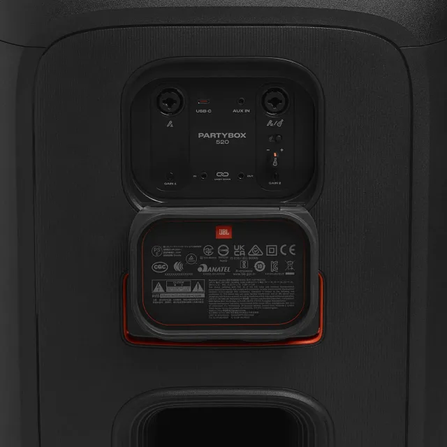 JBL PartyBox 520, vista 7