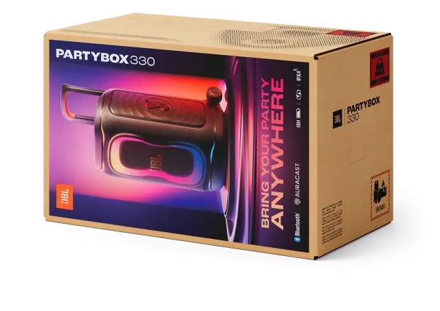 JBL PartyBox 330 Black, vista 8