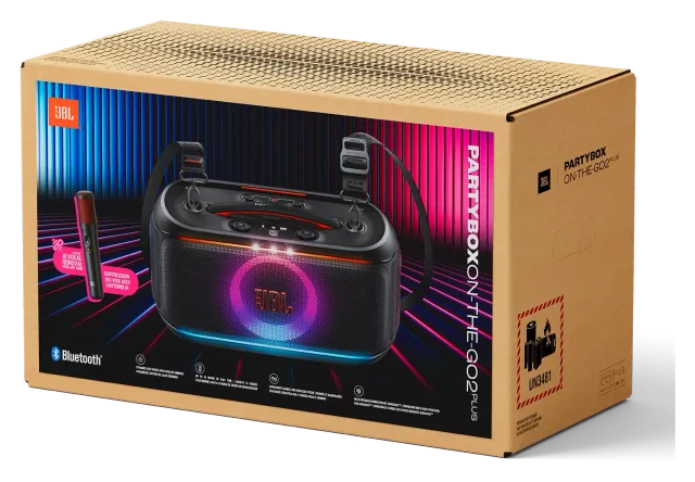 JBL PartyBox On The Go 2 Plus, vista 8