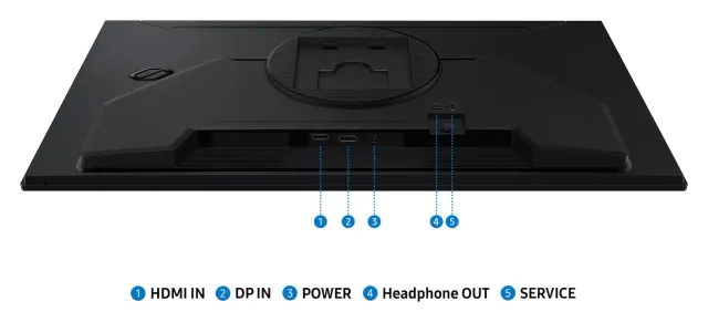 Samsung Odyssey G4 27" FHD, vista 8